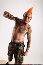 Edgar Revolver Pose With Cigarette